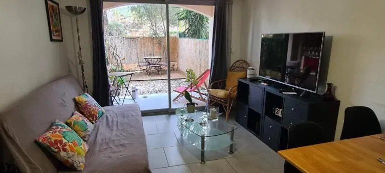 Apartment Cosy Rez Jardin 1 Chambre Plage Parking Wifi Saint-Mandrier-sur-Mer